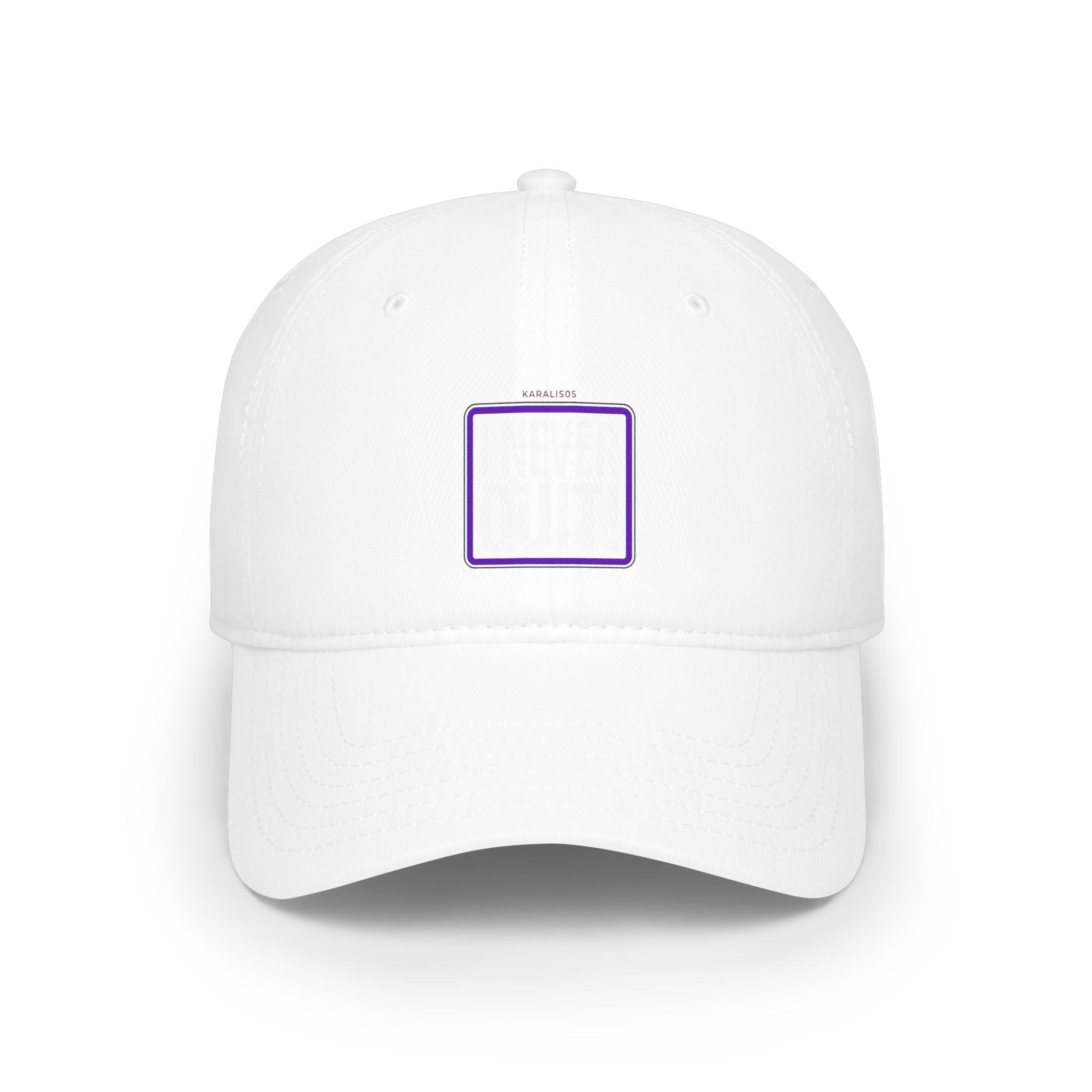 I Never Quit Cap — Motivational Low Profile Baseball Hat