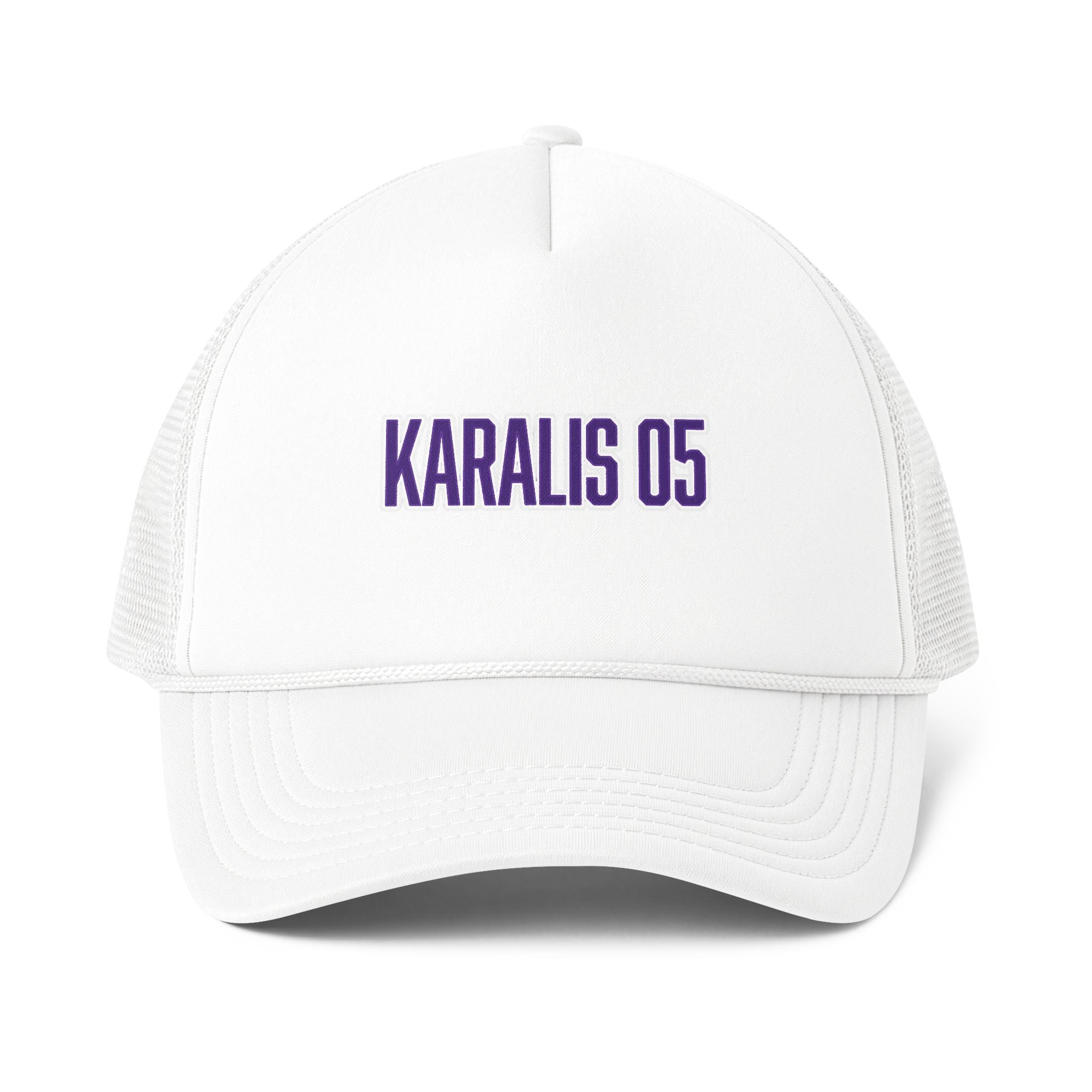 Trucker Cap — KARALIS 05 Embroidered Mesh-Back Hat