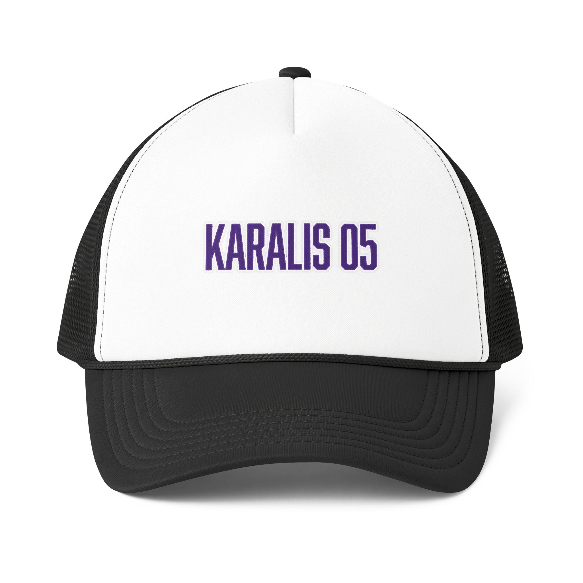 Trucker Cap — KARALIS 05 Embroidered Mesh-Back Hat