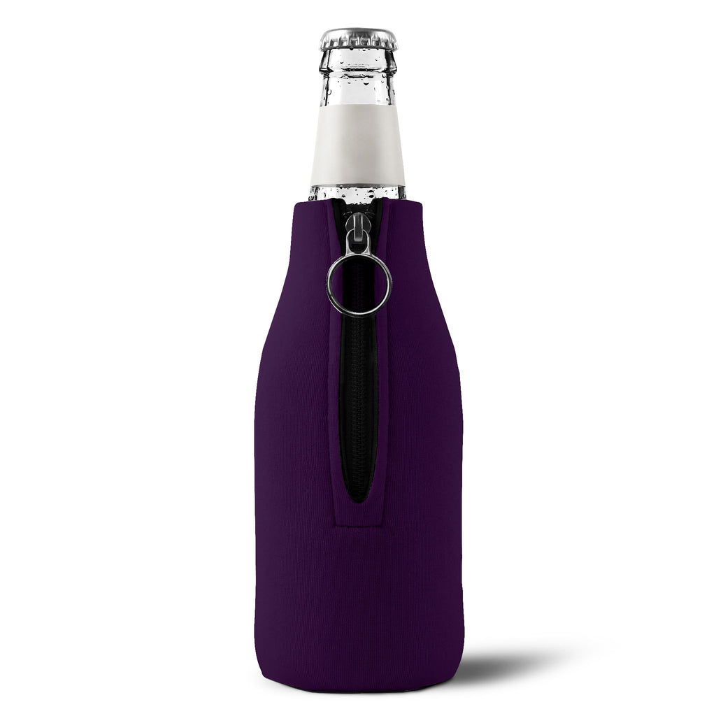 Bottle Cooler — “I Never Quit!” Zip-Up Can/Bottle Koozie